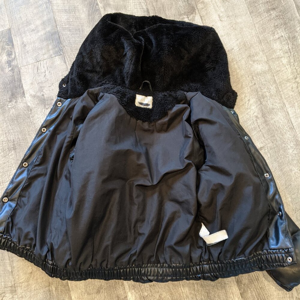 Zara Black Winter Jacket size 11/12